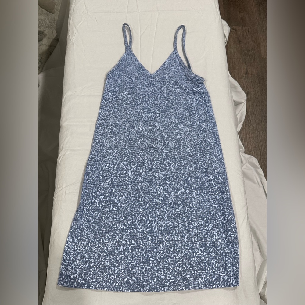 Brandy Melville Blue Floral Dress